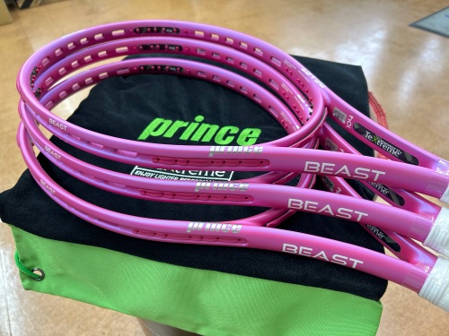 【Prince】数量限定キャンディピンクのBEAST O3 104が発売開始！【テニス用品に関するブログ＠テニスショップLAFINO 冨貴塚 裕太】